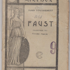 myh 620 - Biblioteca Minerva - 113 - Faust - Ivan Turgheneff