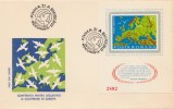 1975 Romania - FDC Conferinta pentru Securitate si Cooperare in Europa (colita nedantelata), CSCE, LP 892