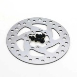 Disc Frana 120mm/110mm Xiaomi M365, 1S, Pro, Pro 2, Essential, Mi Electric Scooter, Trotineta Electrica, Metal Crom