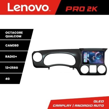 Navigatie Jeep Wrangler 2014-2016 Android radio gps internet 8 core QLED 2K 12+256 360 Lenovo CarStore Technology