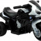 Motocicleta electrica BMW Mini S1000 RR cu 3 roti, negru