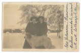 3638 - RACIU, Mures, Women and dog, Romania - old postcard - used - 1907