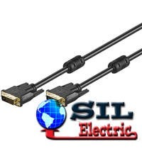 Cablu DVI-D 24+1p tata - DVI-D 24+1p tata 3m Cablu DVI-D 24+1p tata - DVI-D 24+1p tata 3m