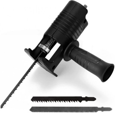 Adaptor fierastrau lance sau pendular, pentru bormasina electrica, multifunctional, portabil, cu 3 lame pentru foto