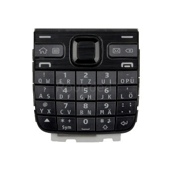 Tastatură Nokia E55 QWERTZ neagră foto