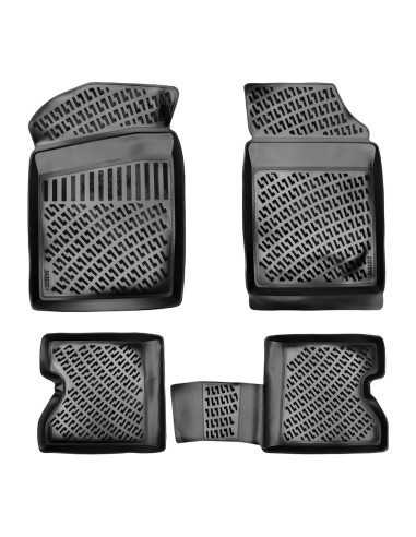 Set covorase auto din cauciuc tip tavita Renault Kangoo I 1997-2007