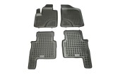 Set covorase auto din cauciuc Hyundai SANTA FE (CM), 04.2006-08.2012, presuri tip tavita marca Rezaw Plast 201606; 4 buc.