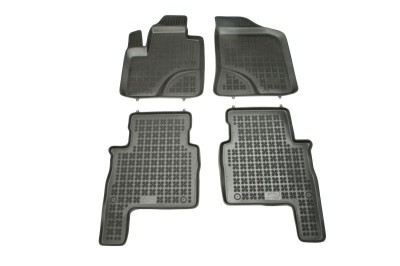 Set covorase auto din cauciuc Hyundai SANTA FE (CM), 04.2006-08.2012, presuri tip tavita marca Rezaw Plast 201606; 4 buc. foto