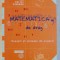 MATEMATICA , DE DRAG - ECUATII SI SISTEME DE ECUATII de ION ADRIAN CINDREA , 2001