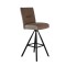 Scaun bar de bucatarie din piele naturala ✔ model INDU
