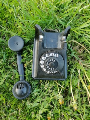TELEFON VECHI EBONITA foto