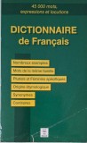 Le dictionnaire de poche: 45.000 mots, expressions et locutions - Carte dictionar limba franceza