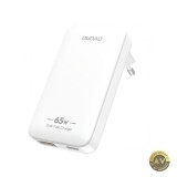 Incarcator Retea Dudao A65Q Travel 65W 3.25A 1 x USB-A - 1 x USB-C Alb