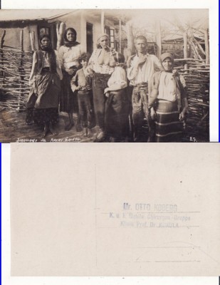 Romania- Tigani, tipuri -rara, militara WWI, WK1 foto