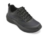 Pantofi sport SKECHERS negri, MICROSPEC ADVANCE, din material textil