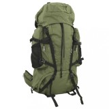 Cumpara ieftin Rucsac de drumeție, verde kaki, 100 L, țesătură oxford