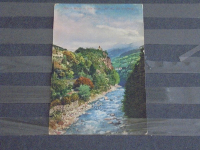 AUSTRIA - VEDERE DIN MUNTII DIN SUD TIROL - ANII 1900 - 1910 - EDITURA JOH.F.ARNONN BOZEN - NECIRCULATA -