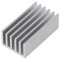 Radiator Aluminiu Extrudat cu Aripioare 37,5mm x 21mm