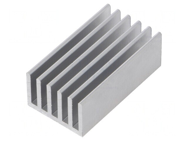 Radiator Aluminiu Extrudat cu Aripioare 37,5mm x 21mm