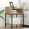 VidaXL Noptieră 2 pcs Stejar sonoma 40 x 40 x 61 cm Lemn compozit 859473