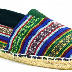 Espadrile barbatesti Verzi, model Colors Full Vintage - 44