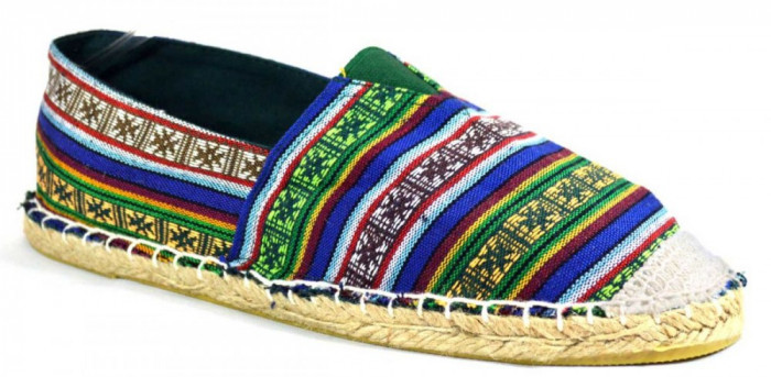 Espadrile barbatesti Verzi, model Colors Full Vintage - 42