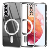 Techsuit - Luxury Crystal MagSafe - Samsung Galaxy S21 5G - Silver