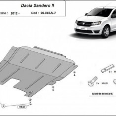 Scut motor aluminiu Dacia Sandero II 2013-2020