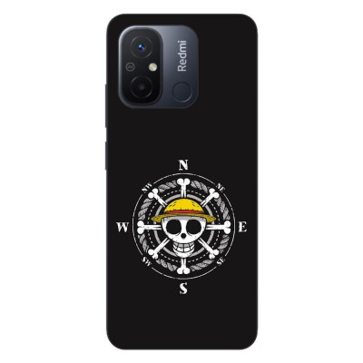 Husa compatibila cu Xiaomi Redmi 12C Silicon Gel Tpu Model One Piece Logo foto