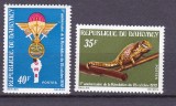 Dahomey 1973 fauna aniversare MI 542-543 MNH, Nestampilat