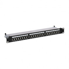 Patch Panel 1U&amp;#039;FTP cat6A&amp;#039;24 porturi RJ45 - ASYTECH Networking ASY-PP-FTP6A-24 SafetyGuard Surveillance foto