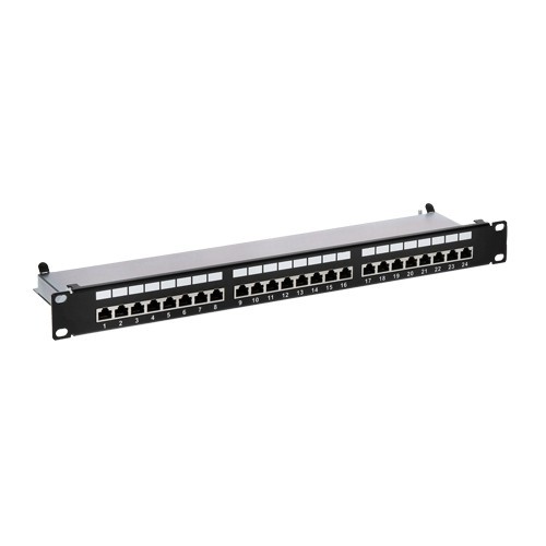 Patch Panel 1U&#039;FTP cat6&#039;24 porturi RJ45 - ASYTECH Networking ASY-PP-FTP6-24 SafetyGuard Surveillance