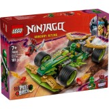 LEGO NINJAGO MASINA DE CURSE PULL-BACK A LUI LLOYD 71828