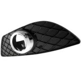 Grila bara fata Mercedes Clasa C (W204), 03.2011-2014, Stanga, 2048803824, 50D127-5 cu gaura pentru proiector ceata