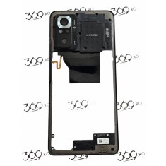 Mijloc rama carcasa Xiaomi REDMI NOTE 10 PRO (4G) BLACK SWAP