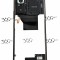 Mijloc rama carcasa Xiaomi REDMI NOTE 10 PRO (4G) BLACK SWAP
