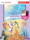 Cumpara ieftin REGATUL DE GHEATA. O zi de vara perfecta pentru Olaf. Caiet de activitati (grupa mijlocie). Disney Educational