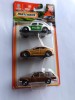 Machete Matchbox - 3 Pack Autobahn IV, 1:64