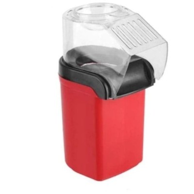 Aparat FOXMAG24 de facut popcorn fara ulei, aer cald, sistem antialunecare, 1200W, rosu foto