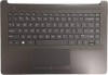 Carcasa superioara cu tastatura palmrest Laptop, HP, 240 G7, 245 G7, 246 G7, TPN-I131, neagra, layout US