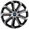 Set 4 Capace Roti Evo Gri-Negru R16, pentru FORD