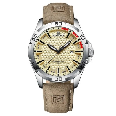 Ceas Barbati Naviforce 8023 Maro , Design Luxury, Functii Multiple, Afisaj Luminos, Rezistent la Apa 3ATM foto