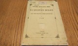 ENCORE QUELQUES MOTS SUR LA QUESTION RURALE dans les PRINCIPAUTES-UNIES-ROUMAINES - P. A. M. - Typographie Frederic Thiel, Galatz, 1864, 32 p.