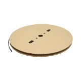 Tub termocontractabil negru 8 mm, rola 100 m pentru izolatie cabluri