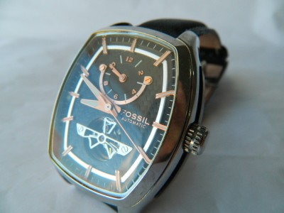 Ceas barbatesc deosebit , FOSSIL automatic cod F11 foto