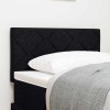 VidaXL Tăblie cap cu lumini cu bandă LED Negru 80 cm țesătură 3338176