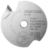 Festool 577082 - Panza de fierastrau incizor 47x2.5x6.35 mm TSV 60 K