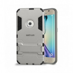 Husa Capac Astrum TC IRONMAN Samsung G925 Galaxy S6 EDGE Silver