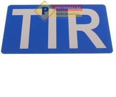 Placa pentru tir foto