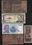 Set 5 bancnote de prin lume adunate (cele din imagini) #26, Africa